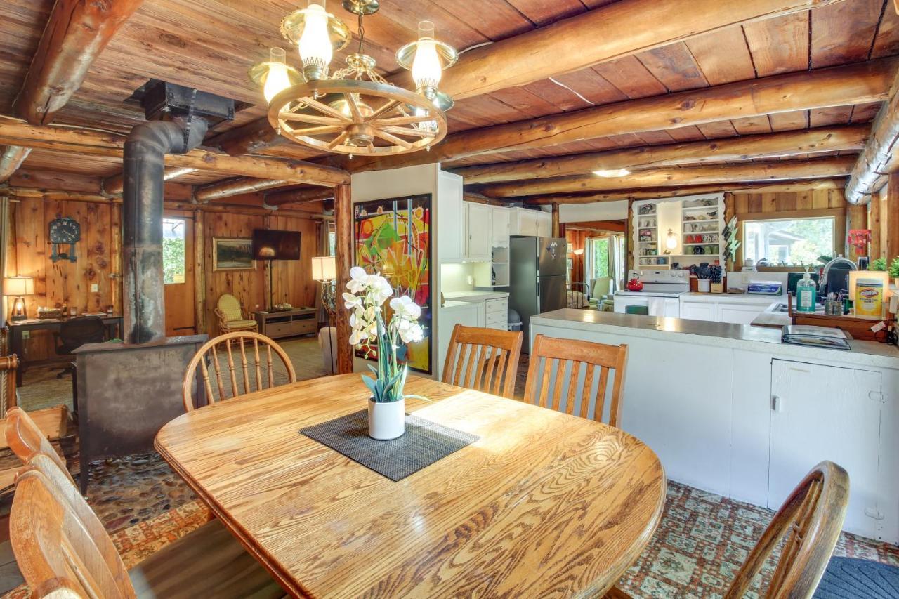 Rustic Bandon Log Cabin On 5 Acres Of Woodlands! Εξωτερικό φωτογραφία