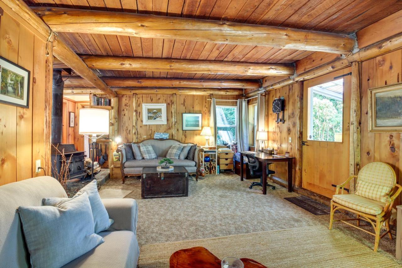 Rustic Bandon Log Cabin On 5 Acres Of Woodlands! Εξωτερικό φωτογραφία