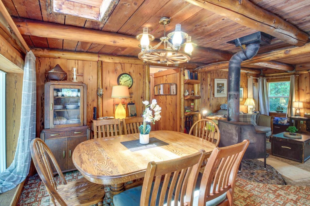 Rustic Bandon Log Cabin On 5 Acres Of Woodlands! Εξωτερικό φωτογραφία